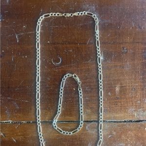Diamond cut chain 22” 14k